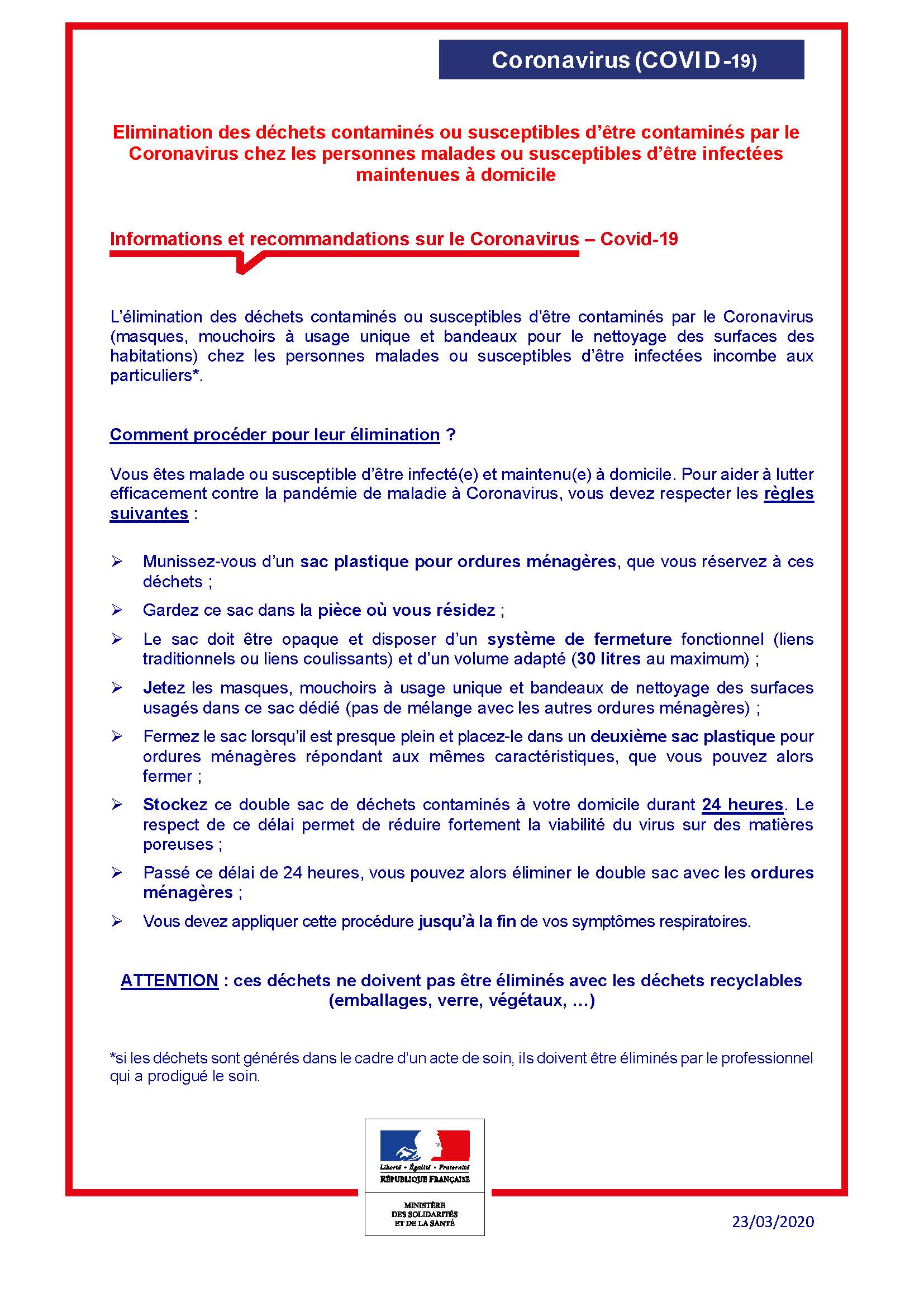 fiche covid19 dechets contamines elimination particulier 20200323 vf