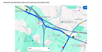 Plan de déviation RD30 Feuherolles 3