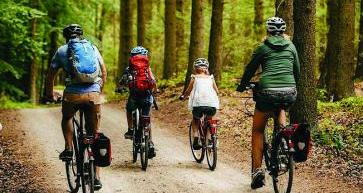 famille vélo