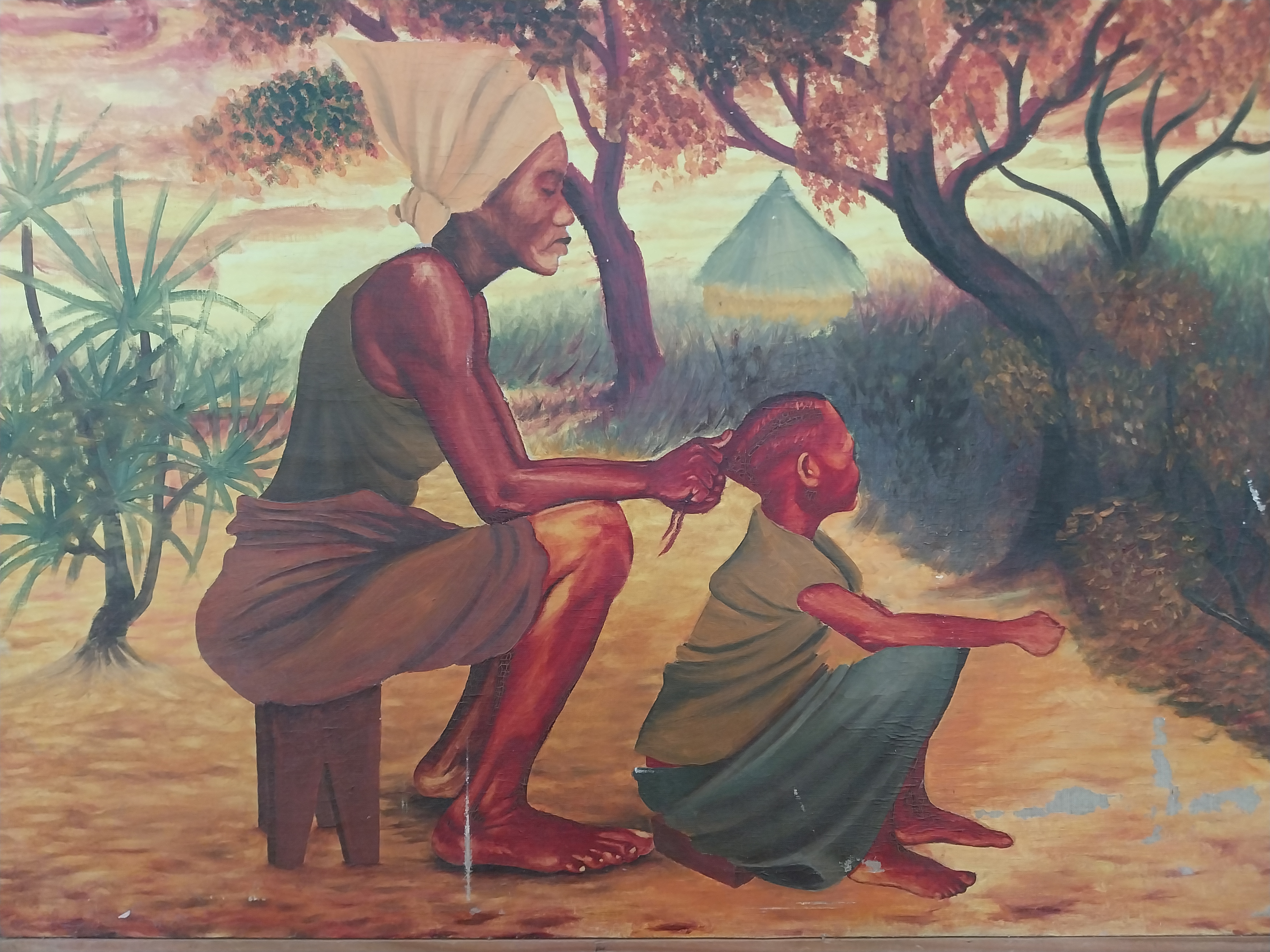 Les tresses 835x565cm 650