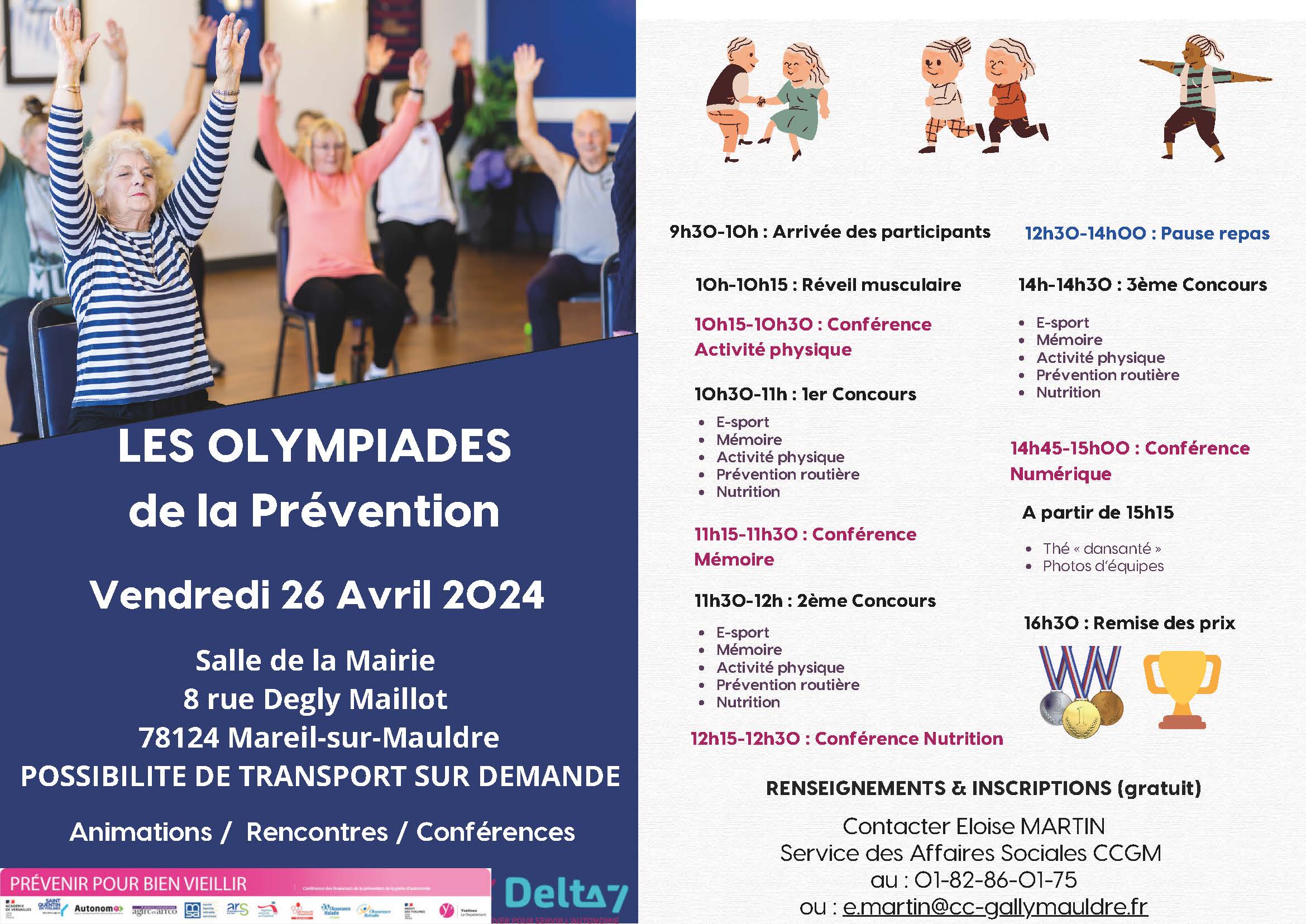 Flyers Olympiades Mareil sur Mauldre 78 002