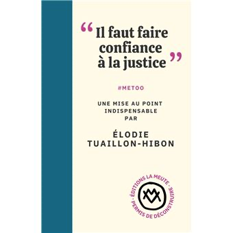 Il faut faire confiance à la justice